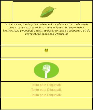 Mockup de la aplicación móvil